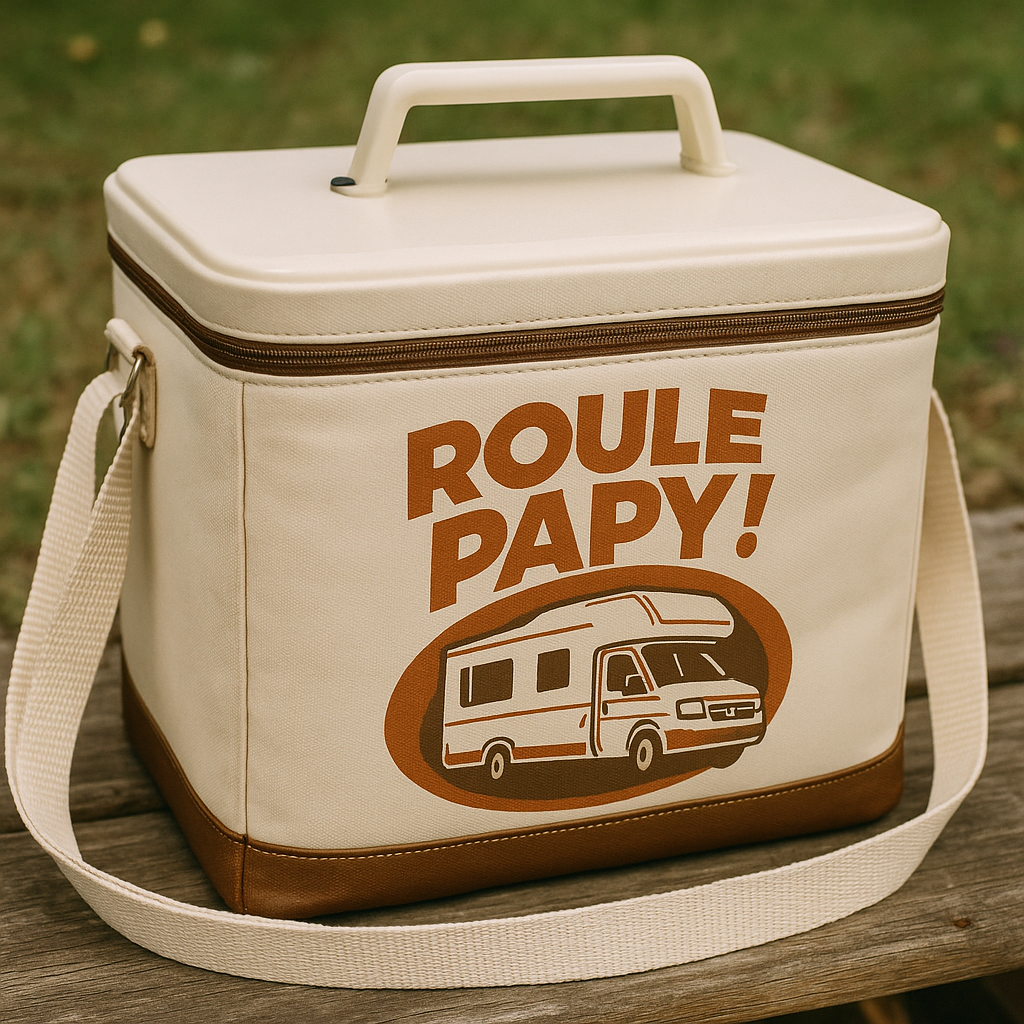Glacière vintage Roule Papy (aperçu)