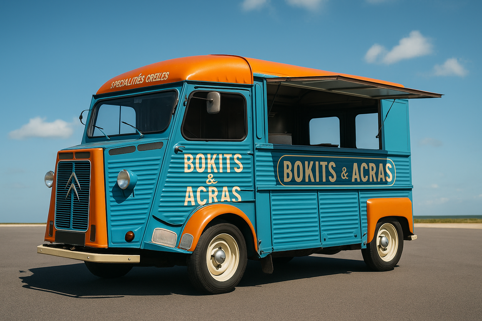 Citroën HY Food-truck créole