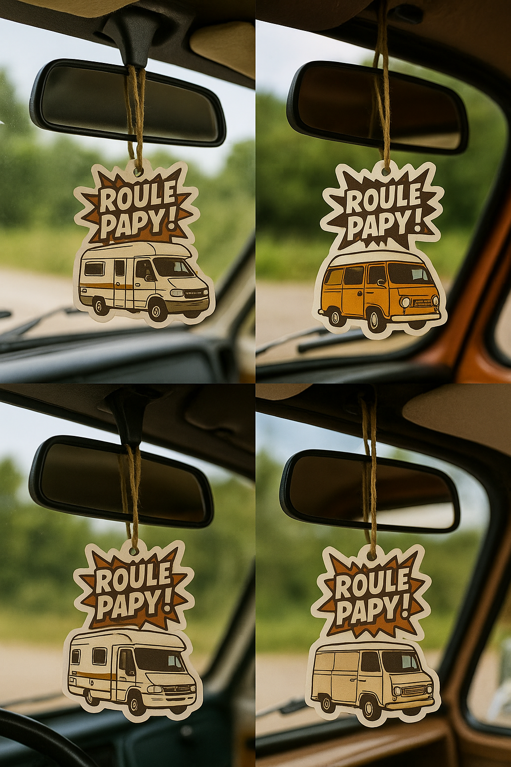 Désodorisant voiture Roule Papy (aperçu)
